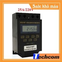 (ĐEN)Bộ công tắc hẹn giờ tắt mở thiết bị tự động KG316T (Đen) ổ cắm hẹn giờ ,công tắc điện thông minh