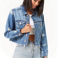 Denim Jacket áo khoác jeans forever21