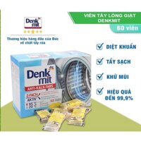 DENKMIT - Viên tẩy lồng giặt, vệ sinh máy giặt nhập khẩu ĐỨC (60 viên/hộp)