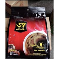 DenNhi_B100_Cà phê G7 hòa tan đen không đường Bịch 100 gói