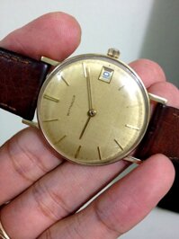 Đeo tay cổ WITTNAUER, thân bọc vàng 10k - mã số 289