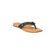Dép 2 quai đen UGG Tuolumne Sandal từ da cao cấp - Hàng nhập USA