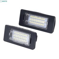 Đẹp| 2x Lỗi Miễn Phí Đèn LED Biển Số Bóng Đèn Dành Cho Xe BMW E90 E92 E39 E60 E61 M5 E70