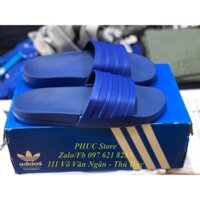 Dép Adidas 3 sọc màu xanh