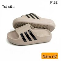 Dép Adidas Adifom đúc nguyên khối, dép 3 sọc nam nữ siêu nhẹ mềm êm , hot trend hiện nay