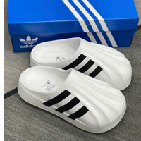 Dép adidas AdiFOM Superstar Mule - White.Dép Sục Adidas Trắng Sọc Đen