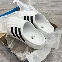 Dép Adidas Adifom Superstar Mule, Sục Adidas 3 sọc, Giày Sục đạp gót ADIFOM Đen Trắng cao 4cm Siêu Bền
