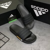 DÉP ADIDAS ADILETTE BÁNH MÌ ĐEN - Dép full box êm đẹp rạng ngời