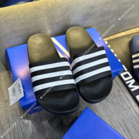 Dép adidas đúc nguyên khối, dép Das Đúc full box quai ngang nam nữ unisex thể thao êm chân siêu bền