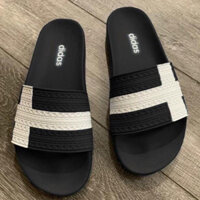 Dép Adidas Quai Ngang, Dép Nam Nữ Đế Cao 3cm thời trang đế cao su đế đi êm chân .Dép Hoàng Hải