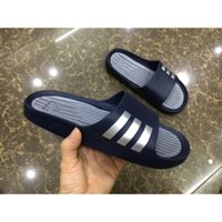 Dép adidas sọc bạc