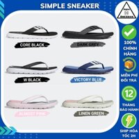 Dép Adidas Xỏ Ngón Chính Hãng 💙SIMPLE SNEAKER💙 Dép Kẹp Adidas Auth - Adidas Comfort Flip Flops Core Black EG2069