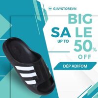 Dép Adifom_Adidas Nam Nữ Thời Trang, Dép Quai Ngang Adidas Mule Hở Mũi 3 Sọc Mới || Giay_store