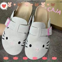 Dép Anime CAJA1, Sanrio Hello Kitty Giày Đế Dày Mùa Hè Ngoài Trời Anime Nữ Dép Nữ