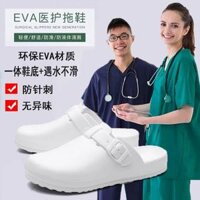 Dép bác sĩ phòng mổ giày nam nữ phòng thí nghiệm ngón chân guốc y tá giày công sở y tế giày phòng điều dưỡng