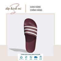 Dép bánh mì adidas màu đỏ mậm -GY1308