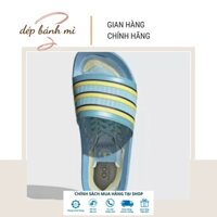 Dép bánh mì adidas nam nữ màu xanh - FX4379