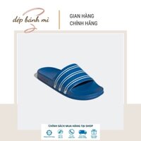 Dép bánh mì adidas xanh sọc trắng -GX9896