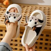 Dép Bánh Mì Bò Sữa Dễ Thương Mầu Mới Cho Nam Nữ - D109