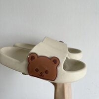 Dép bánh mì hình gấu phát sáng cực xinh, đế chống trơn trượt không thấm nước D192