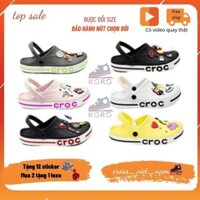 Dép bánh mì nam nữ cross sục KORO chống trơn trượt đi mưa đi biển êm chân siêu bền BAYA