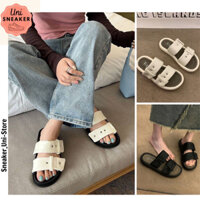 Dép Bánh mì Nữ Đục Lỗ, Dép Bánh Mỳ 2 Quai Ngang Mềm Tối Ưu Mọi Phong Cách (CHUẨN SIZE)