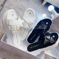 Dép bánh mì quai chéo tag đá hottrend siêu xinh