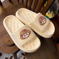 Dép bánh mì quai ngang cute, dép đôi nam nữ