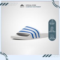 Dép bánh mì thời trang nam nữ màu trắng sọc xanh dương dép quai ngang M Masler MT với dòng đế êm chân và chống trượt - 35