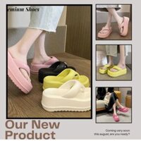 Dép Bánh Mì Xỏ Ngón Đế Cao,Dép Tông Xỏ Ngón Đế Cao Dành Cho Nữ Thời Trang