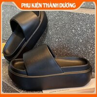 Dép bánh mỳ nữ, Dép nữ đế cao 4.5cm, kiểu dáng đơn giản dễ phối đồ, Dép bánh mì đế cao