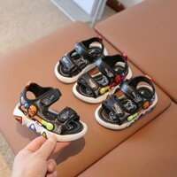 Dép Bé Trai BLOOM - Dép Quai Hậu Siêu Nhân Cho Bé, Size 20-25 - Bền, Chống Trơn Trượt D016