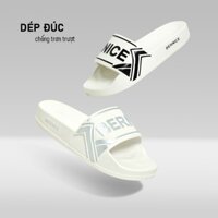 Dép Bernice thời trang nam nữ chống trơn trượt êm ái - TRẮNG-BN03