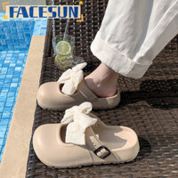 Dép bệt trang trí nơ thời trang dành cho nữ mùa xuân