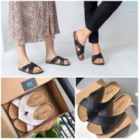 [DÉP BIRKEN] Dép đế trấu nam nữ quai chéo Siena Birken Việt Nam Xuất khẩu - DETA23