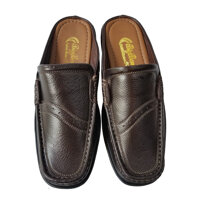 Dép Bít Mũi Nam Da Bò BIGGBEN Cao Cấp SB106 - 39