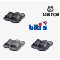 Dép Bitis Nam Đế Đúc Siêu Nhẹ Bền Chống Thấm Nước DEM012700 - Đen + Xám + Xanh