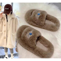 dép bông ấm bé gái .