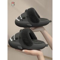 Dép bông cá mập hoạt hình mới