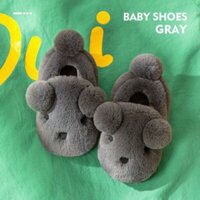 Dép bông đi trong nhà cho bé siêu ấm