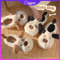 Dép Bông Đi Trong Nhà Hình Chú Chó Dễ Thương Cho Cặp Đôi