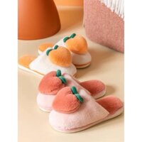 Dép bông đi trong nhà hình quả đào