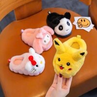 dép bông hoạt hình cho người lớn và trẻ em siêu dễ thương