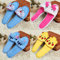 Dép bông mịn đế cao su HELLO KITTY - DORAEMON
