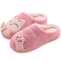 Dép bông Nam Nữ Cực Ấm Hình mèo HelloKitty - dep bong dep mua dong dep giu nhiet dép giu am - TGG68