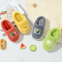 Dép bông trẻ em dễ thương đế dày chống trượt XT80