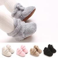 Dép Booties dễ thương cho bé, Giày lười mềm mại thoải mái, Giày nôi sơ sinh cho trẻ sơ sinh, Giày tập đi đầu tiên