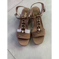 dép cao gót quai hậu 5cm