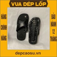 Dép cao su 2 quai chéo