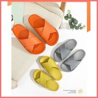 Dép Cao Su Đệm Xuồng Quai Chéo Unisex H/D222